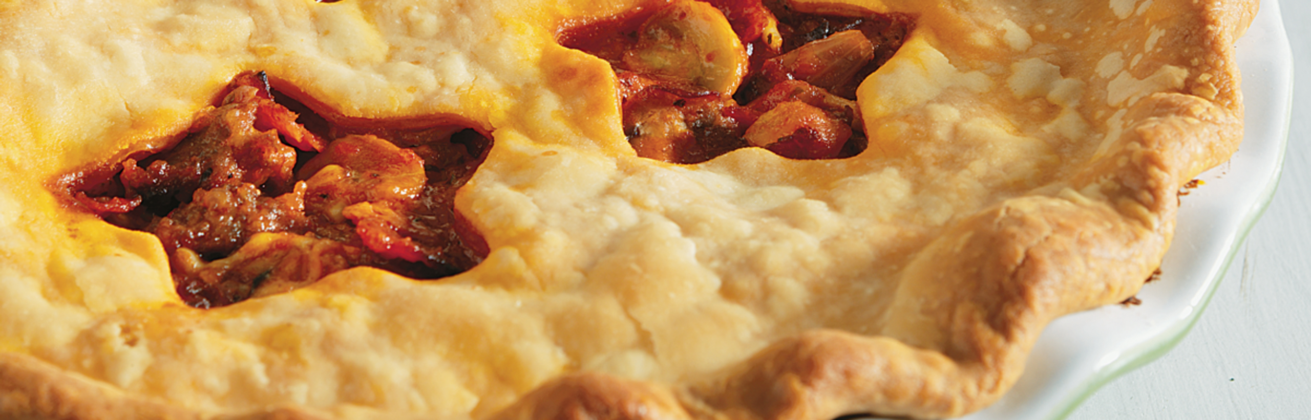 Image of prepared Inside Out Pizza Casserole recipe