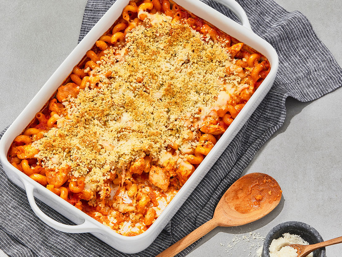 Image of prepared Chicken Parmesan Casserole
