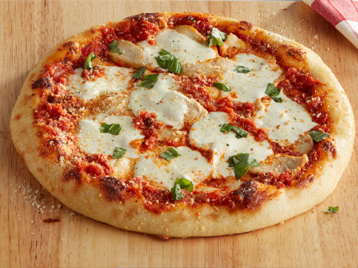 Image of prepared Chicken Parm Pizza