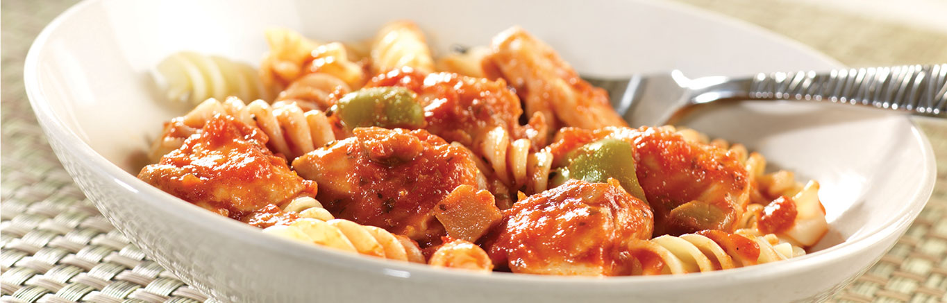 Image of prepared Easy Chicken Cacciatore