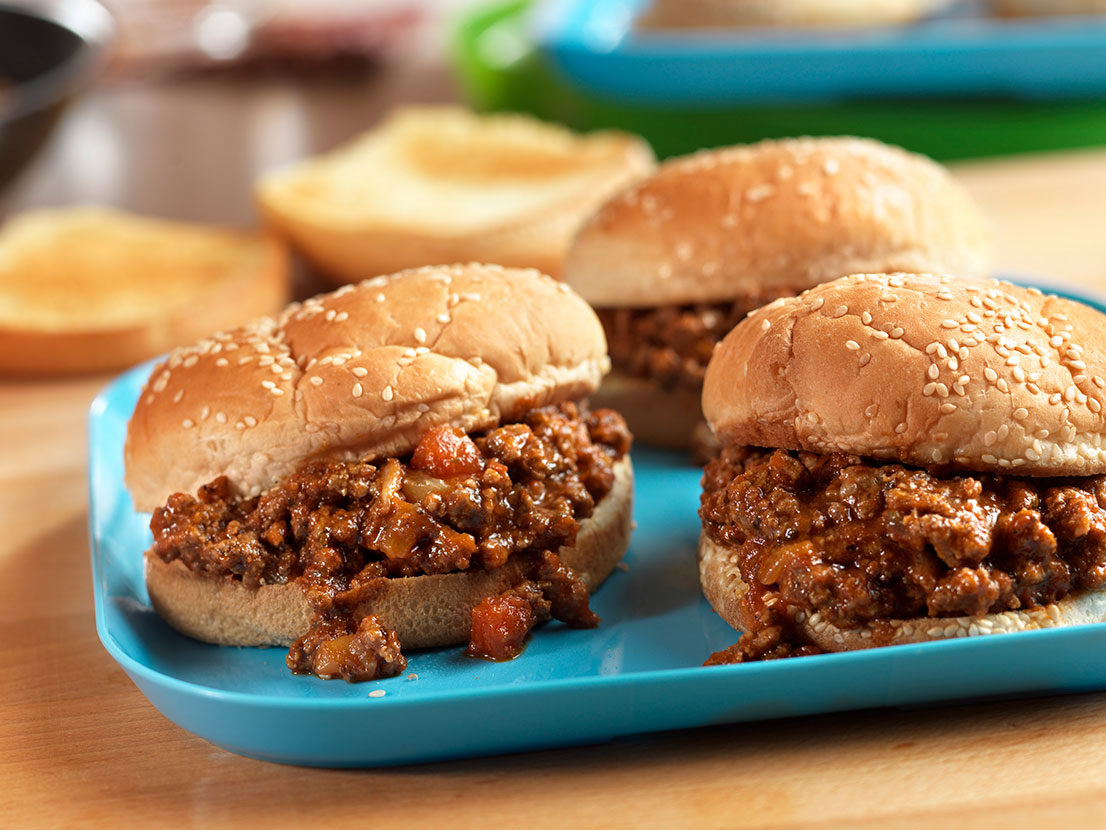 Image of prepared Italian-Style Sloppy Joes recipe