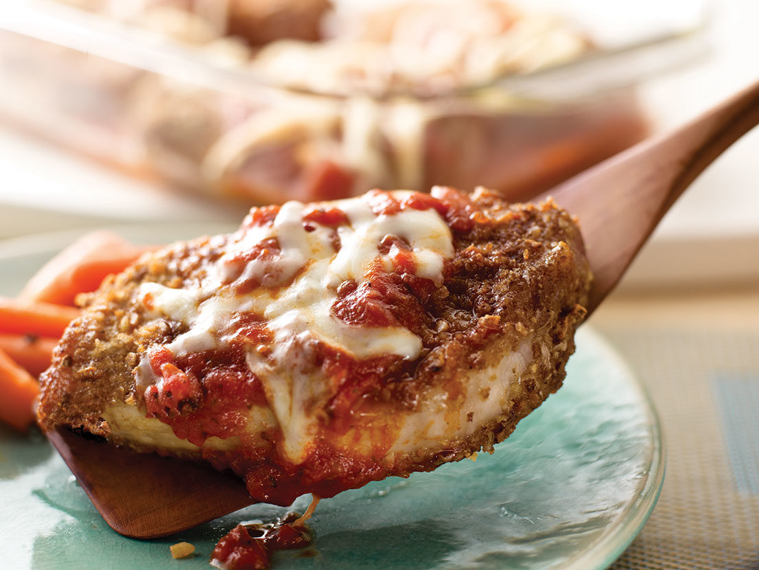 Image of prepared Pork Mozzarella recipe