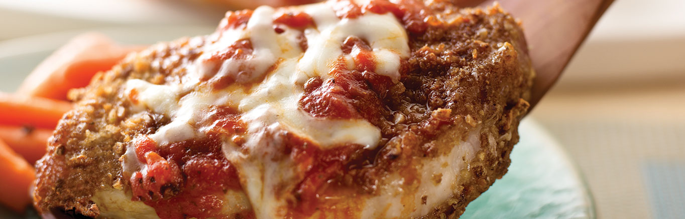 Image of prepared Pork Mozzarella recipe