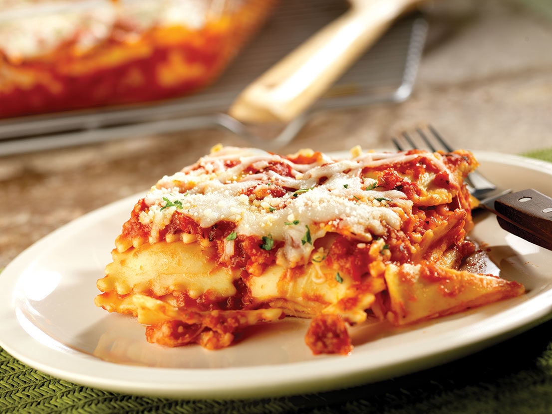 Image of prepared Shortcut Ravioli Lasagna